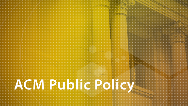 Image button linking to Publich Policy section